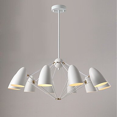 Люстра JLYLITE 10-Light Sputnik Chandelier White Белый в Уфе | Loft Concept 