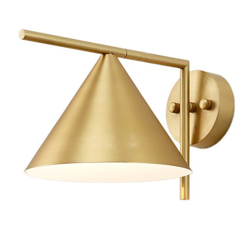 Бра Flos Captain Flint Cone Wall Light Латунь в Уфе | Loft Concept 