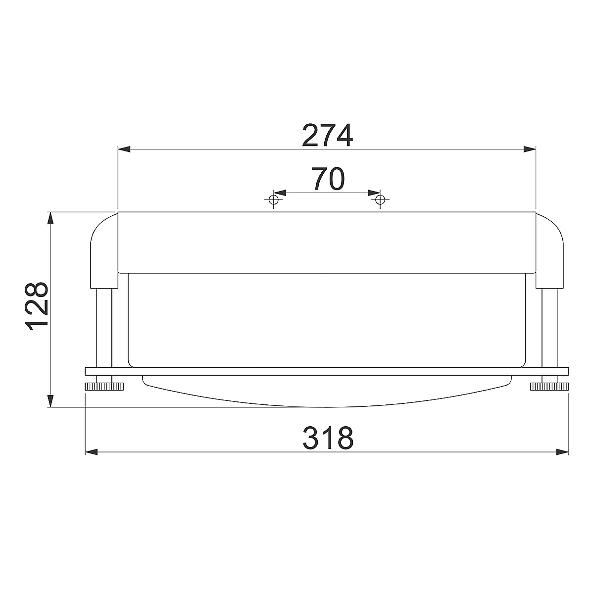 Потолочный светильник для ванных комнат цвета никель с плафоном из опалового стекла и декоративными держателями Hinkley в Уфе