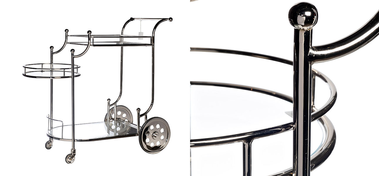 Тележка сервировочная Atlas glass - фото