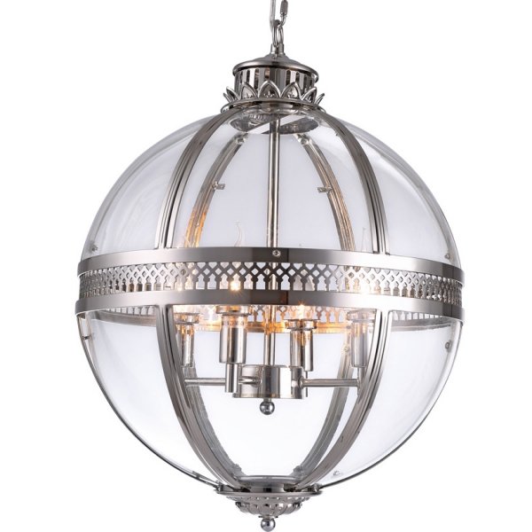 Люстра Sphere Old Roman Chandelier Chrome Хром в Уфе | Loft Concept 