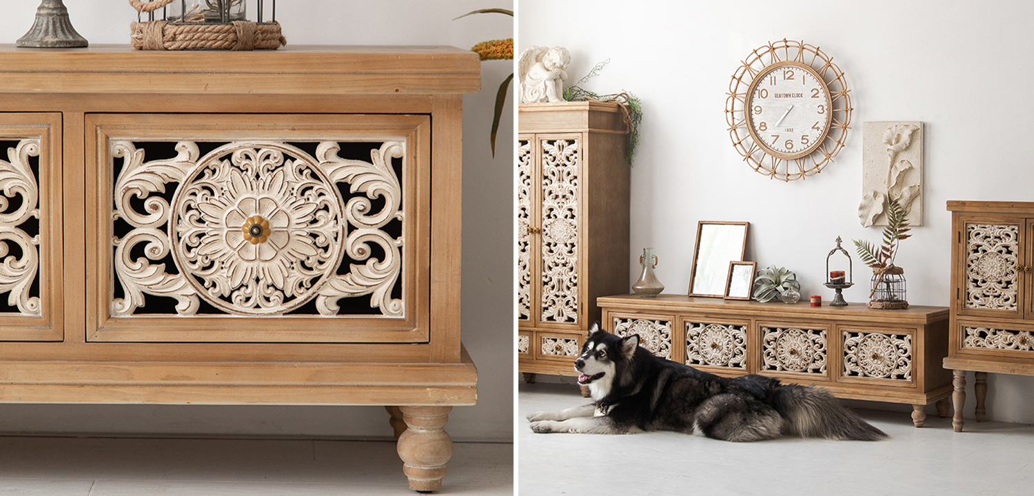 ТВ-тумба Leblanc Provence TV Stand - фото