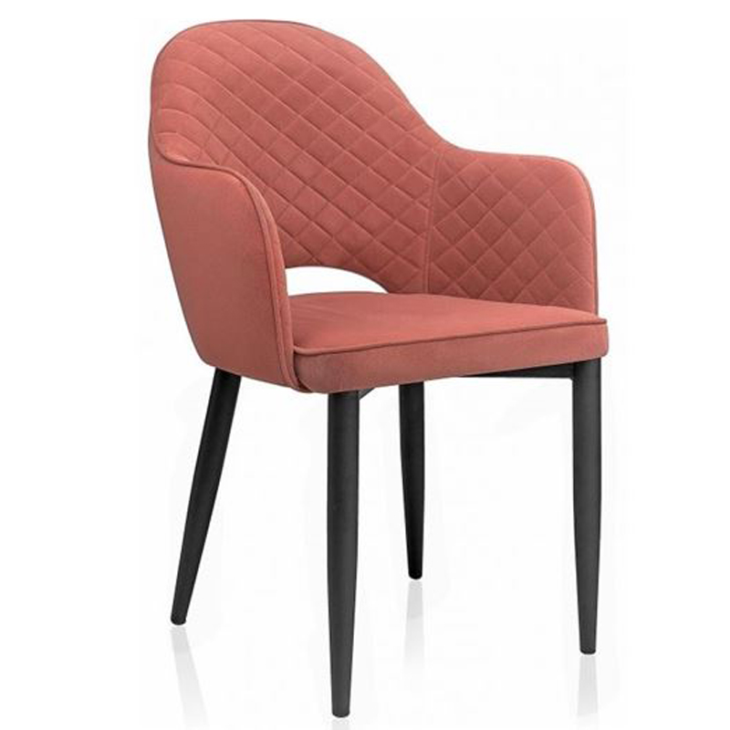 Стул Sharron Chair coral Коралловый Черный в Уфе | Loft Concept 