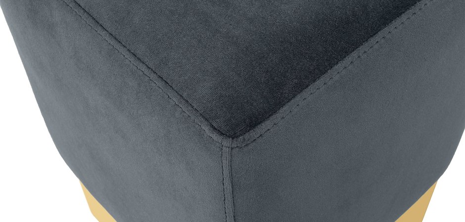 STELLA STOOL Серый пуф - фото №1