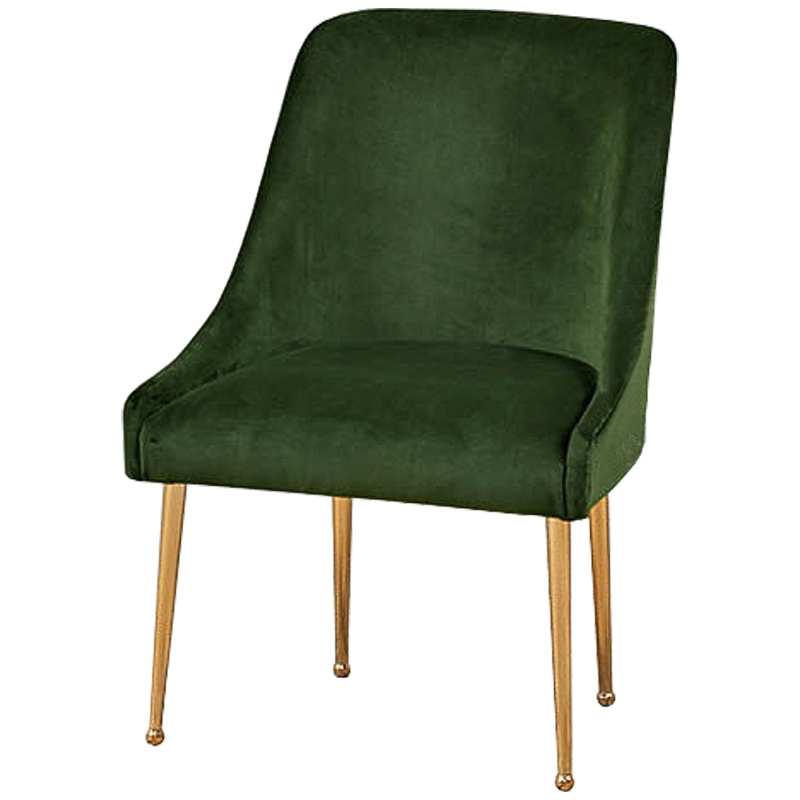 Стул Gormal Stool green Зеленый Золотой в Уфе | Loft Concept 