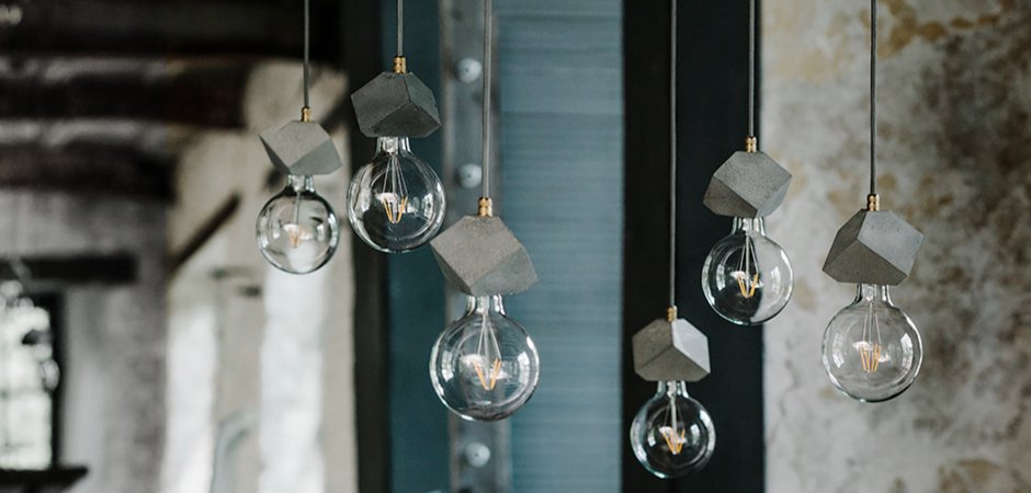 Подвесной светильник BETON MAKT - Loft-Concept в Уфе