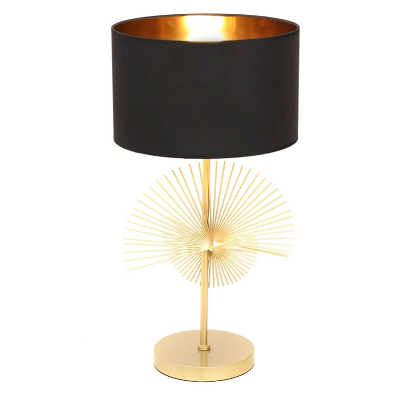 Настольная лампа Genoveva Table lamp black Черный Золотой в Уфе | Loft Concept 