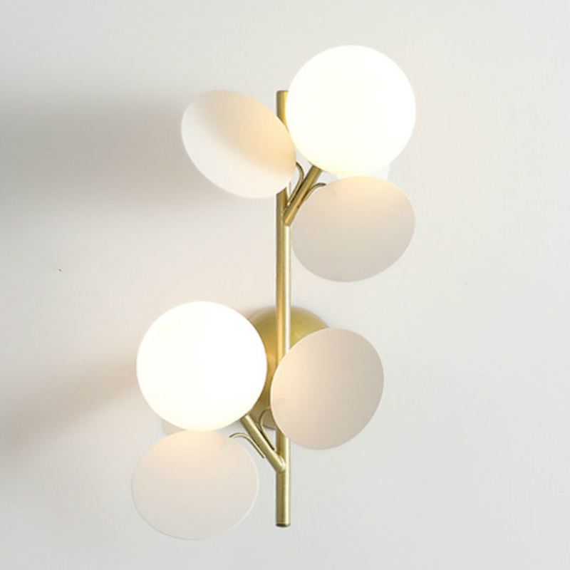 Бра MATISSE sconce double white Золотой Белый в Уфе | Loft Concept 