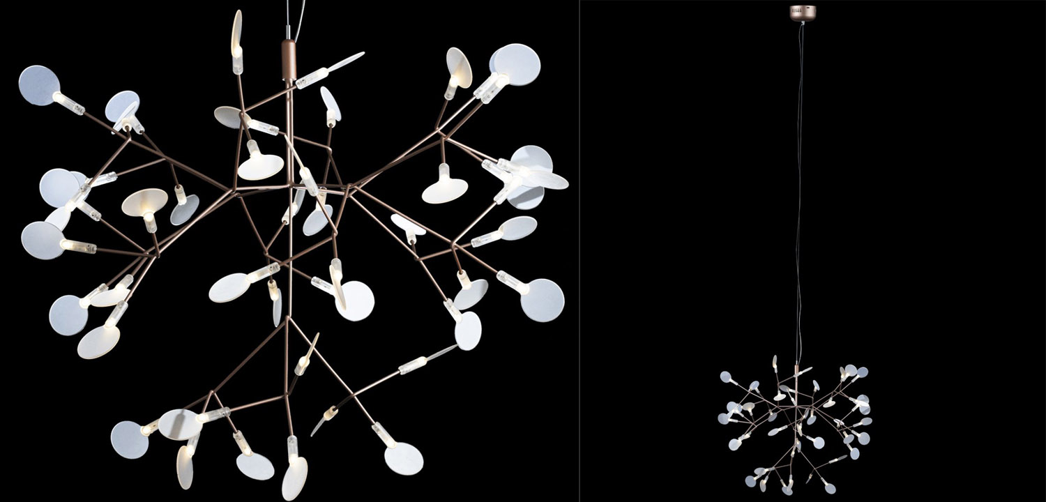 Люстра Heracleum copper 72 - фото