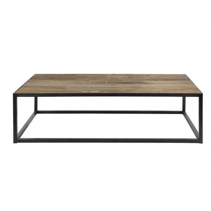 Стол Industrial Minimal Coffee Table 130 Черный в Уфе | Loft Concept 