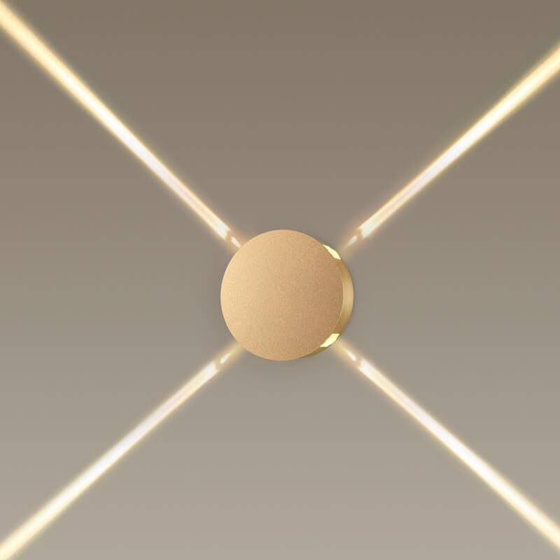 Спот Jedi Beam Sconce Circle gold Золотой в Уфе | Loft Concept 