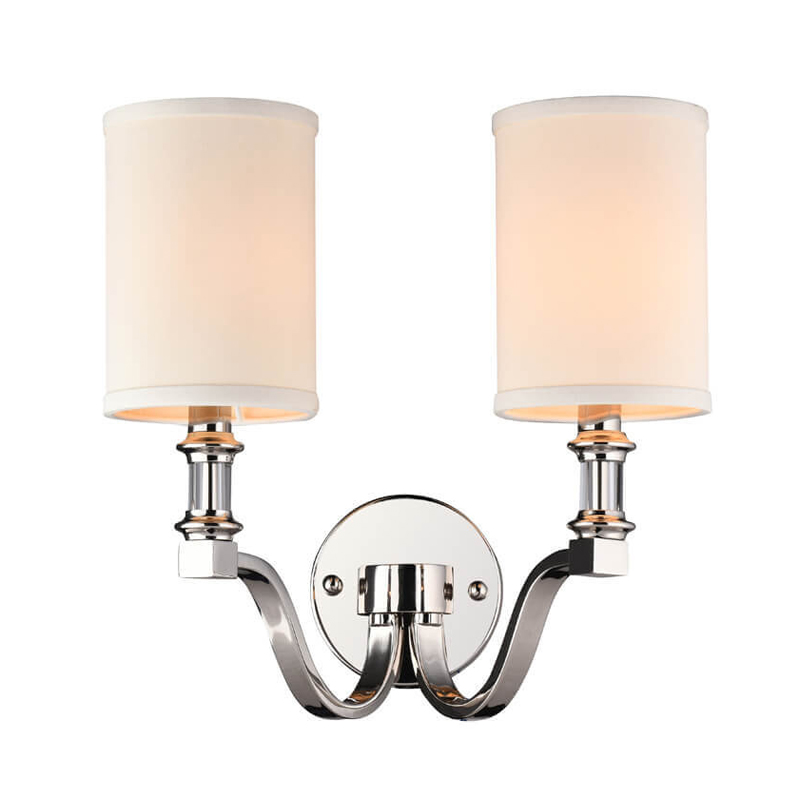 Бра Art Lamp Beige nickel 2 Никель Сатин Бежевый в Уфе | Loft Concept 