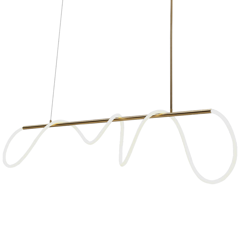 Светильник Luke Lampco Tracer Bar Gold 160 Золотой Белый в Уфе | Loft Concept 