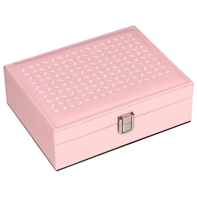 Шкатулка Varda Jewerly Organizer Box pink Розовый в Уфе | Loft Concept 