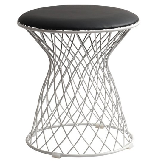 Табурет Wire Diamond Stool Красный Белый Черный в Уфе | Loft Concept 