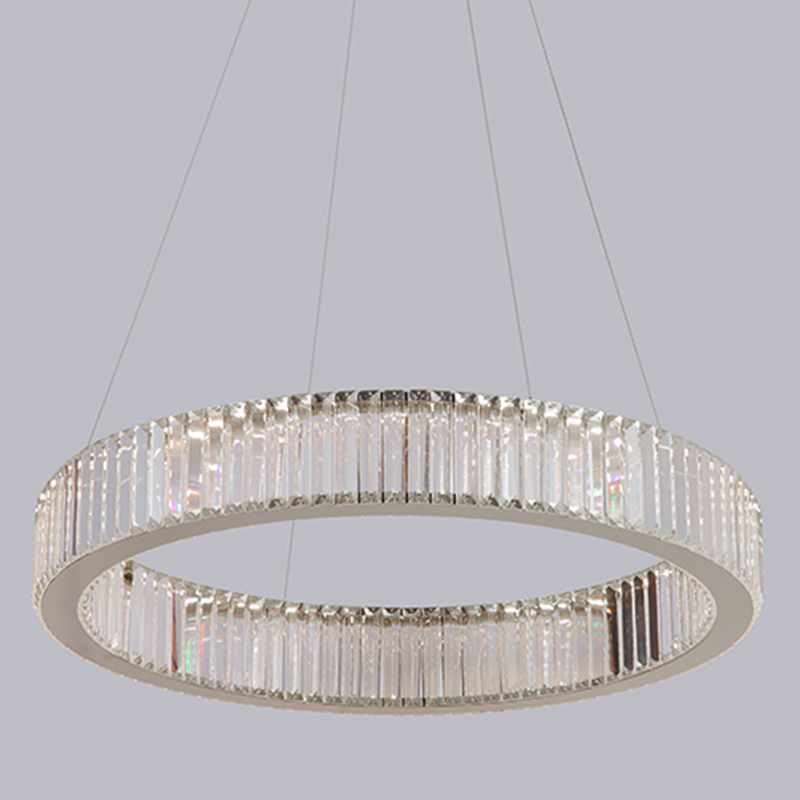 Люстра Crystal Shine Linda Chrome Chandelier Хром Прозрачный (Transparent) в Уфе | Loft Concept 