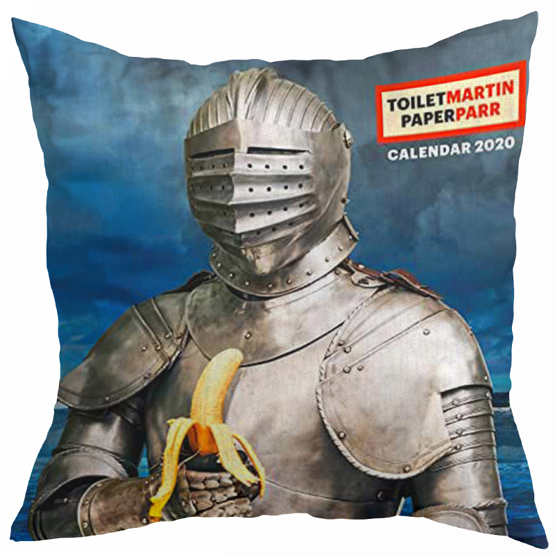 Декоративная подушка Seletti Cushion Knight Синий Серый Красный в Уфе | Loft Concept 