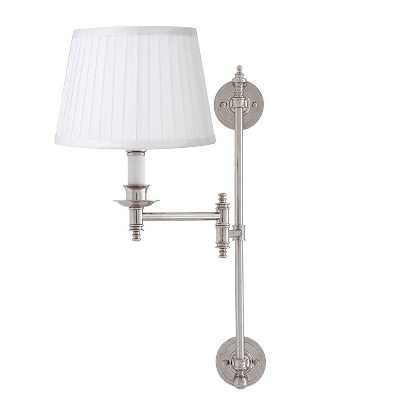 Бра Wall Lamp Indigo Nickel Никель Белый в Уфе | Loft Concept 