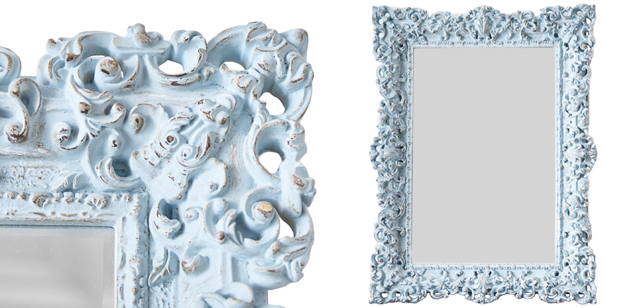 Зеркало Leeuw Mirror Pastel Blue Зеркало Leeuw Mirror Pastel Blue - Loft-Concept в Уфе
