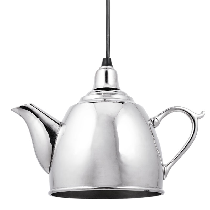 Подвесной светильник Teapot Серебряный в Уфе | Loft Concept 