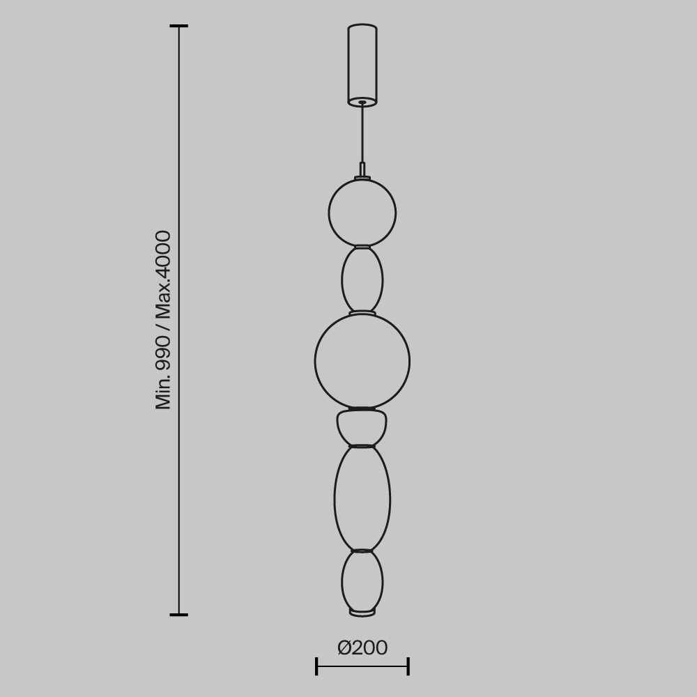 Подвесной светильник Adore LED 3000K 24Bт  в Уфе