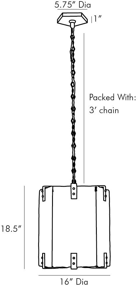 Люстра Arteriors TOMLIN PENDANT в Уфе