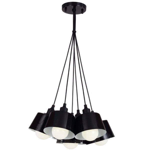 Люстра Compact Pendant Black Черный в Уфе | Loft Concept 