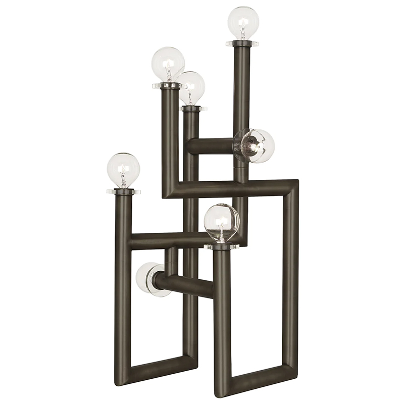 Настольная лампа Jonathan Adler Milano Modernist Table Lamp Bronze Темная бронза в Уфе | Loft Concept 