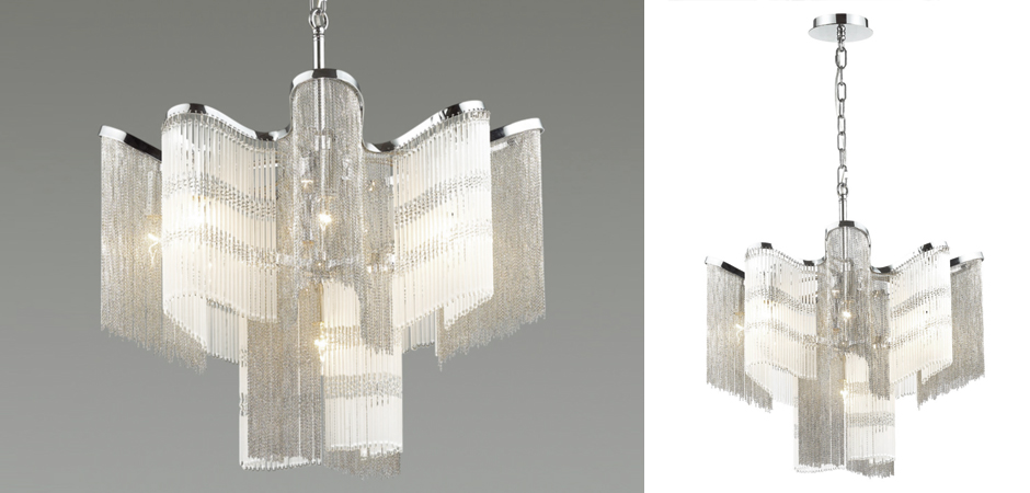 Люстра Mirage Chandelier Silver 60 - Loft-Concept в Уфе