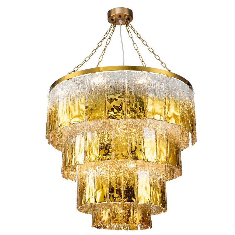 Люстра Golden Ombre Chandelier 61 Золотой в Уфе | Loft Concept 