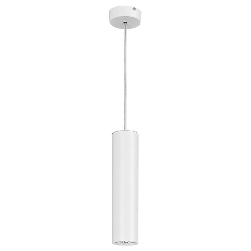 Подвесной светильник Luis Trumpet Tube White Lamp 25 Белый в Уфе | Loft Concept 