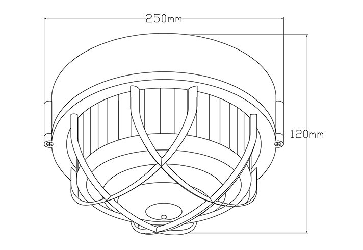 Спот Loft Round Plate в Уфе