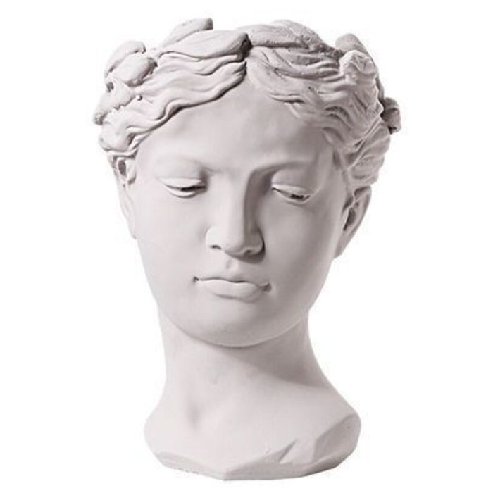 Ваза Female Bust white ivory ( слоновая кость ) в Уфе | Loft Concept 