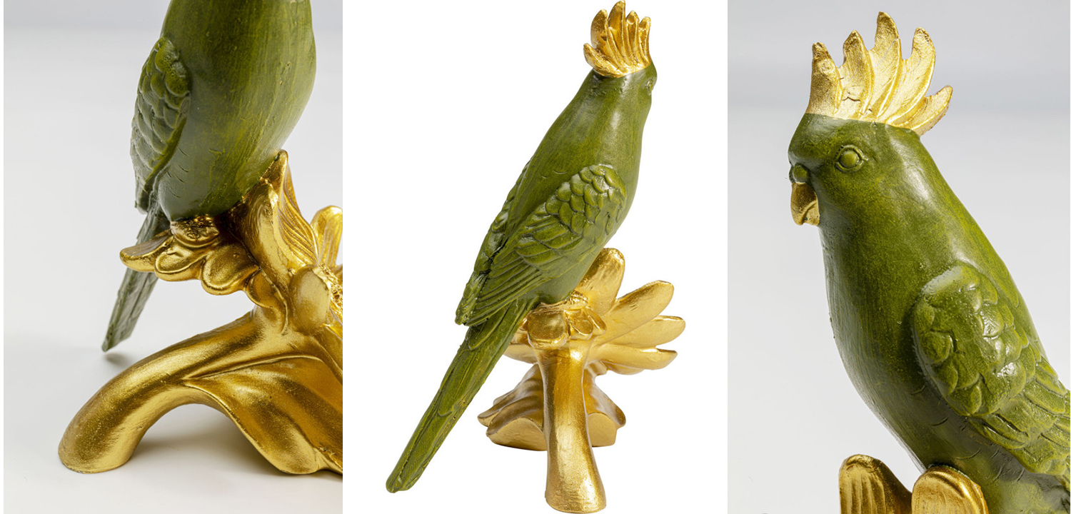 Статуэтка Green Parrot - фото