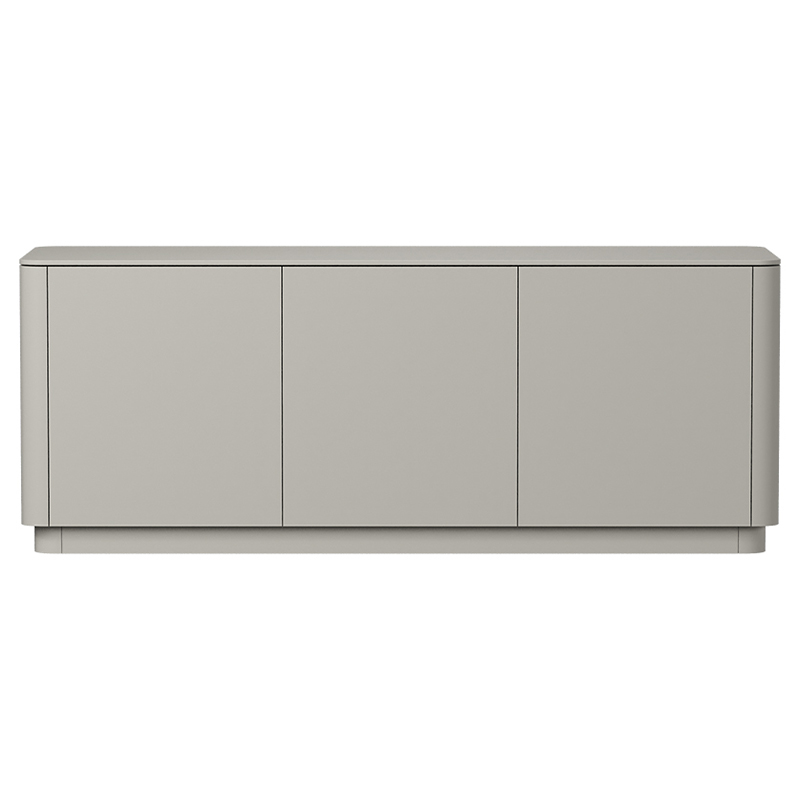 Тумба серо-бежевая с 3-мя дверцами Tammi  Бежево-серый в Уфе | Loft Concept 