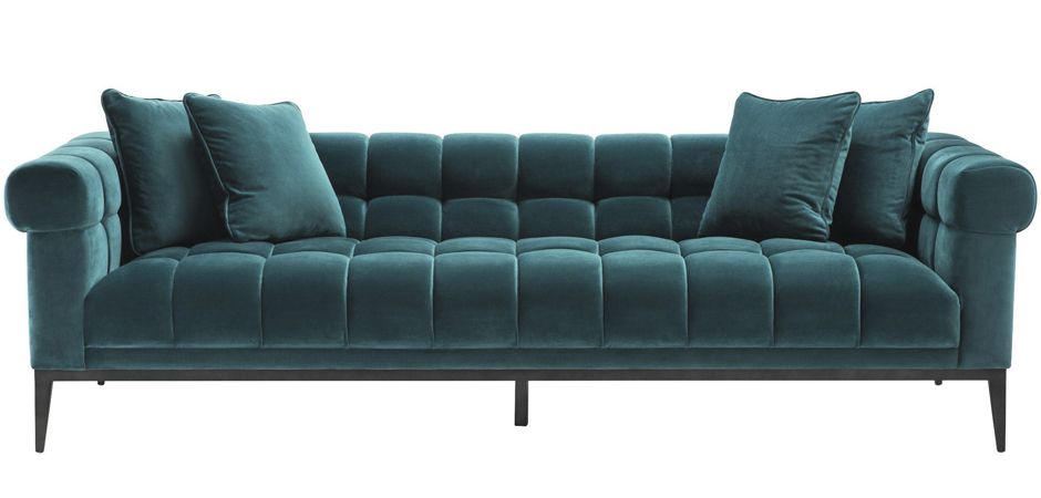 Диван Eichholtz Sofa Aurelio sea green - фото №1