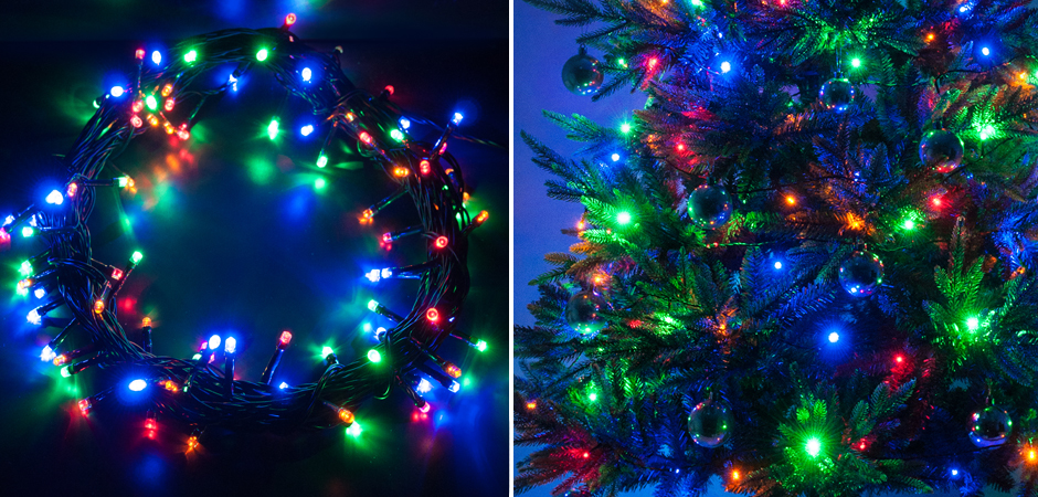 Интерьерная Гирлянда Цветные диоды - Loft-Concept в Уфе