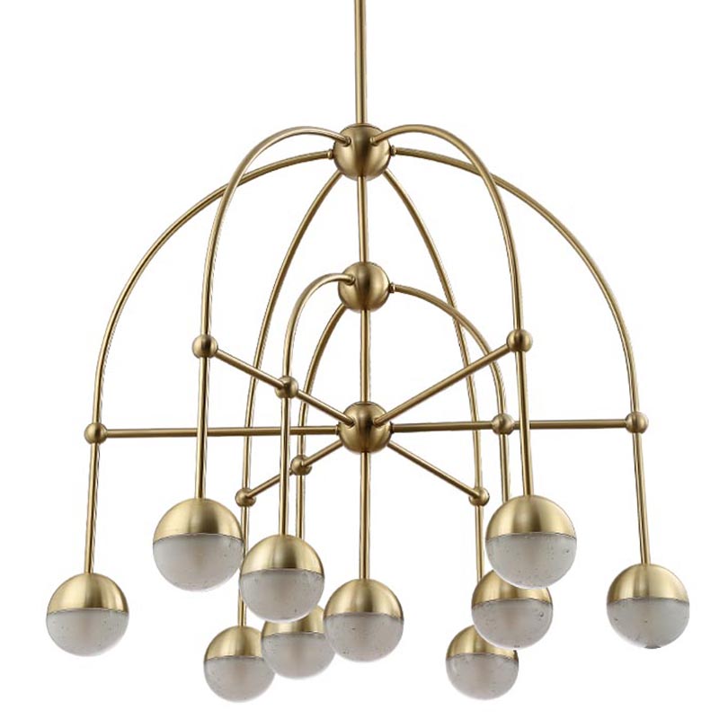 Люстра Heidy Bronze Chandelier 10 Бронза в Уфе | Loft Concept 