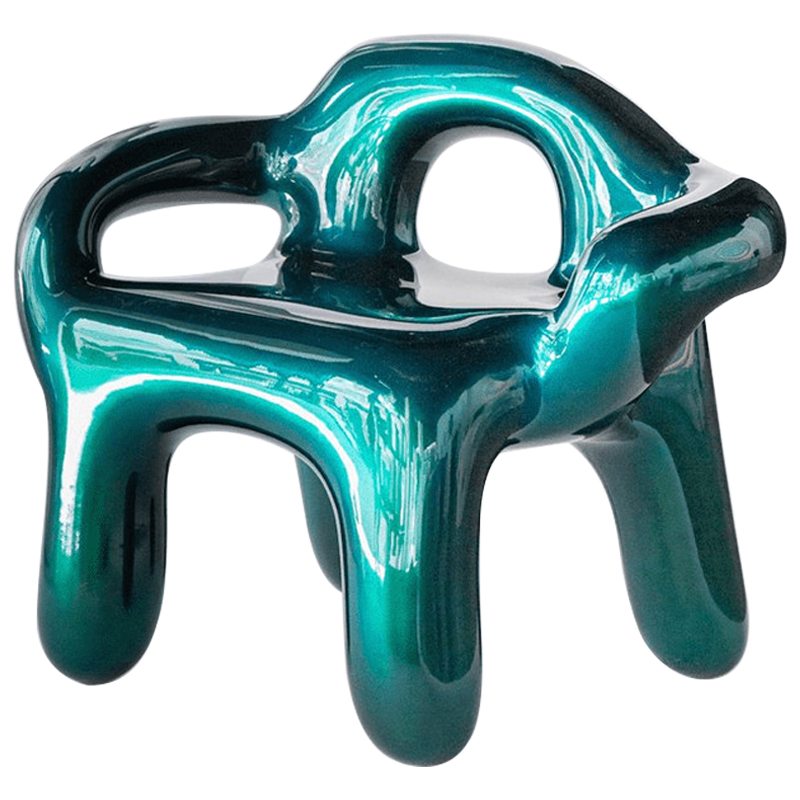 Кресло Emerald Metallica Shine Armchair Изумрудный Зеленый в Уфе | Loft Concept 