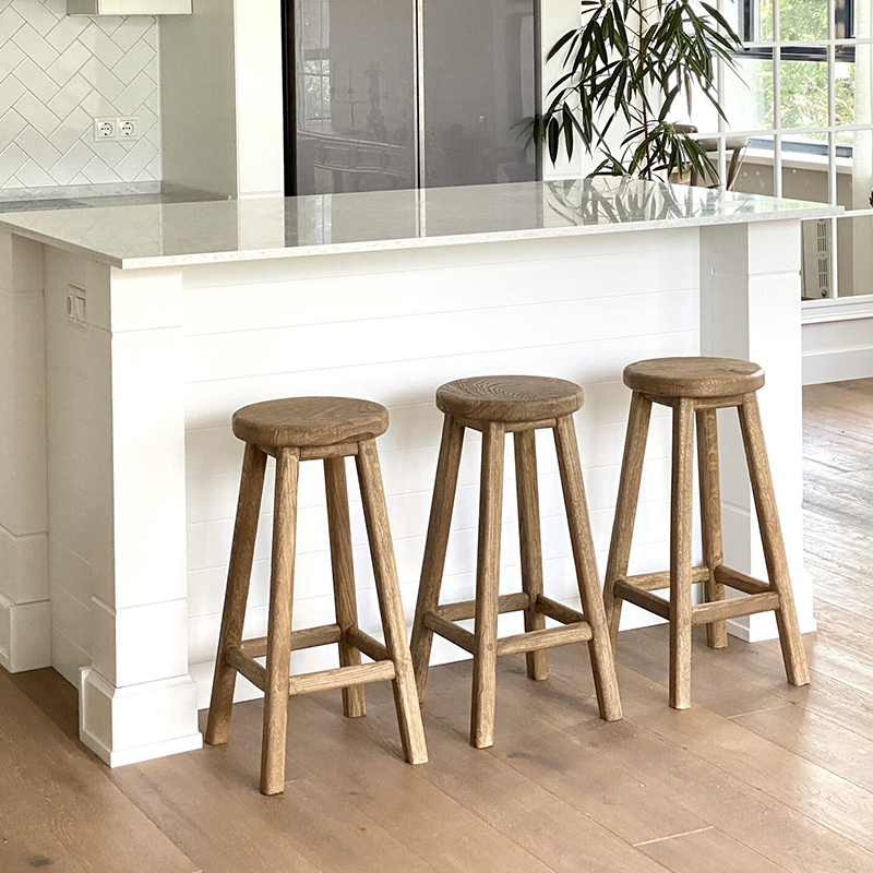 Барный табурет Den Bar Stool Древесина в Уфе | Loft Concept 