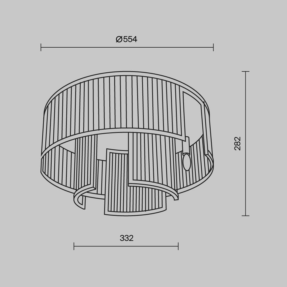 Потолочный светильник Frame Е14 в Уфе