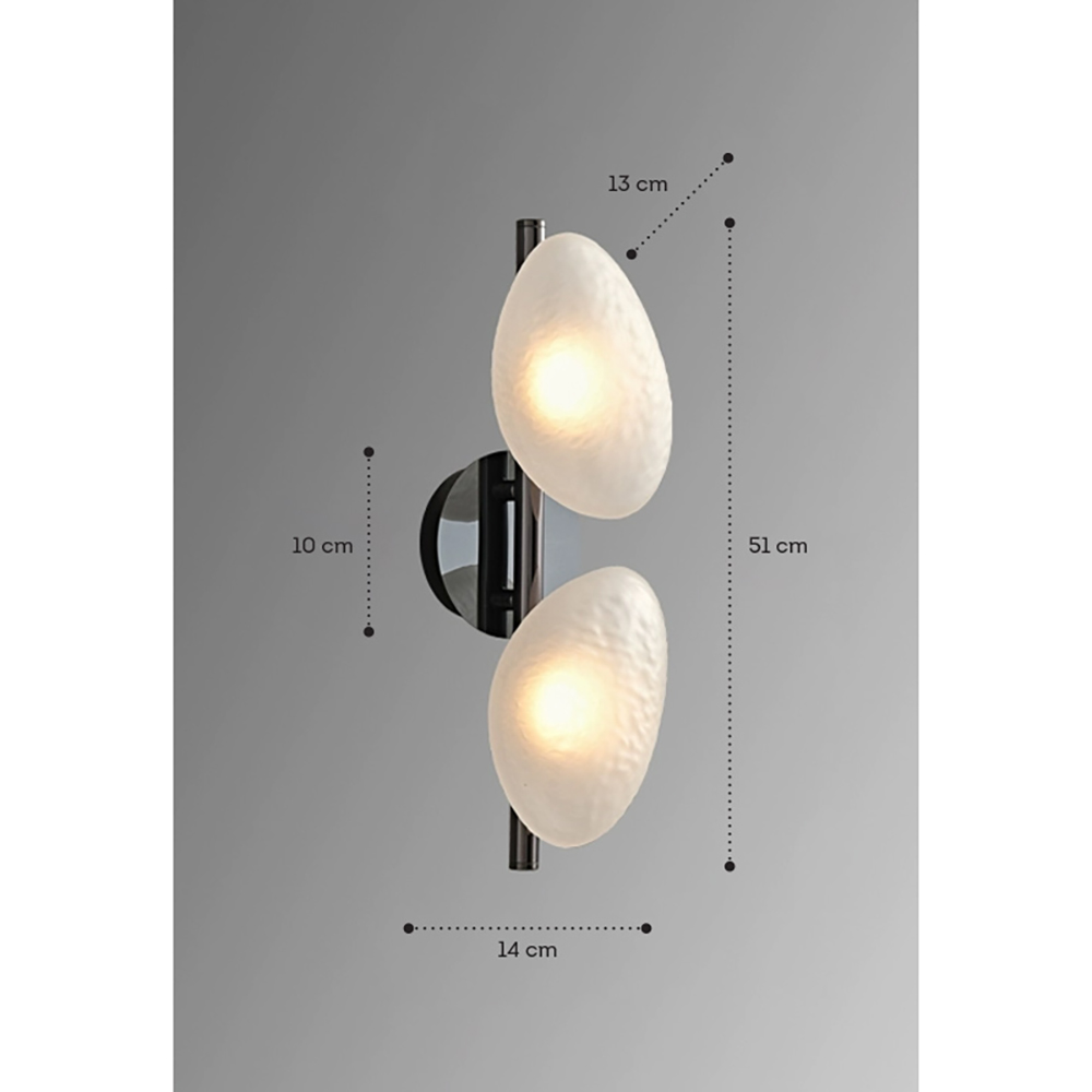 Бра LINDIS FROST LONG WALL 2 лампы Молочное стекло  в Уфе