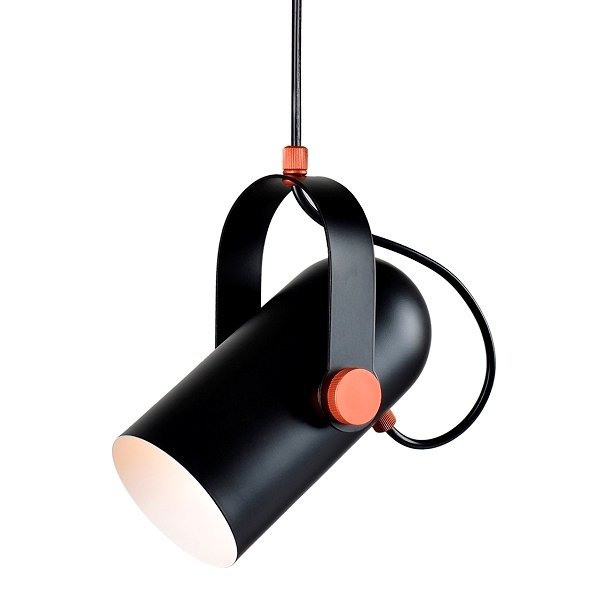 Подвесной светильник Tube Pendant Black I Черный в Уфе | Loft Concept 