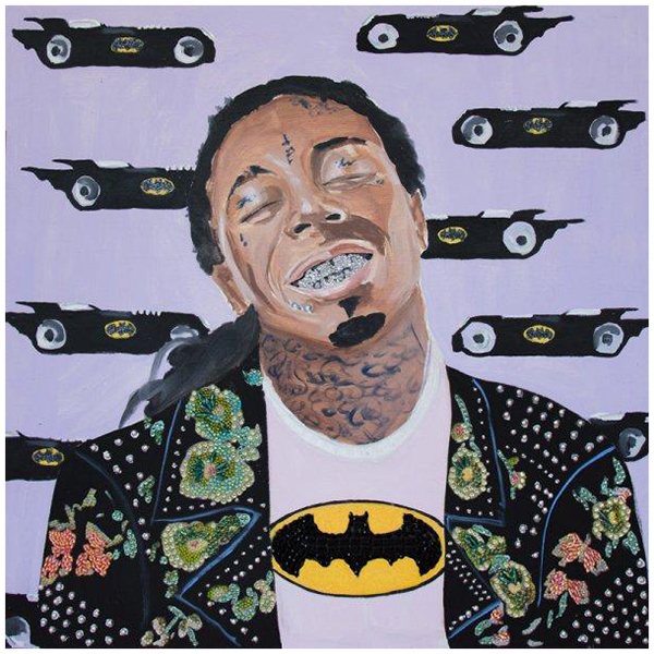 Картина “Batmobile Weezy with Gucci Leather Jacket” Мульти в Уфе | Loft Concept 