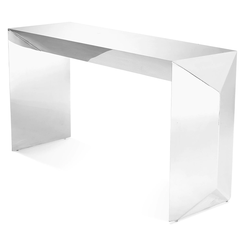 Консоль Eichholtz Console Table Carlow Хром в Уфе | Loft Concept 