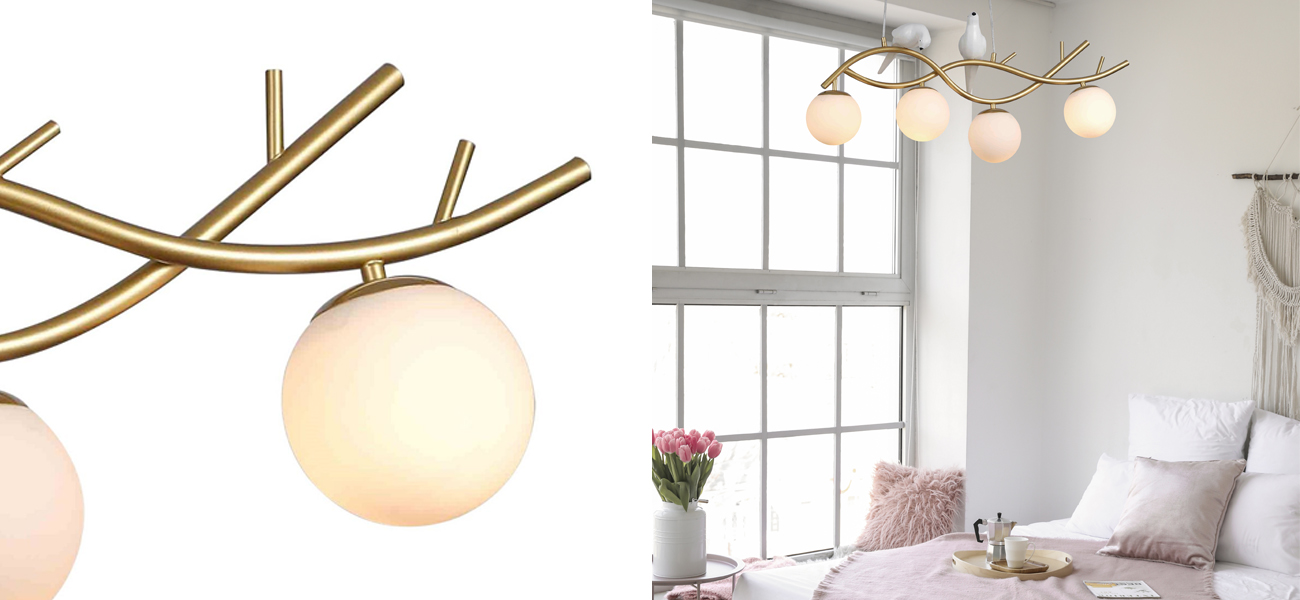 Люстра с белыми птицами Provence Bird - фото