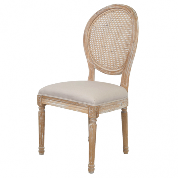 Стул French chairs Provence Beige Rattan 2 Chair Бежевый в Уфе | Loft Concept 