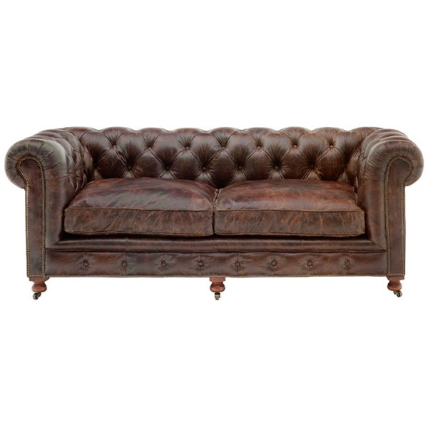 Диван Chesterfield Rebel Sofa Andrew Martin Коричневый в Уфе | Loft Concept 