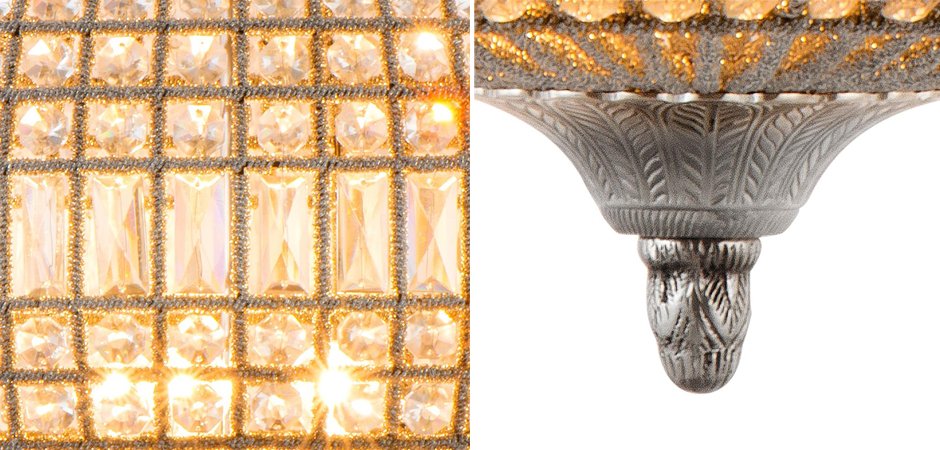 Люстра Chandelier Kasbah Oval L Nickel - Loft-Concept в Уфе