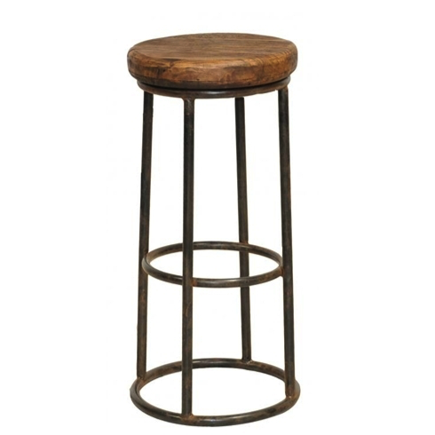 Барный стул Industrial Rust London Bar Stool Коричневый в Уфе | Loft Concept 